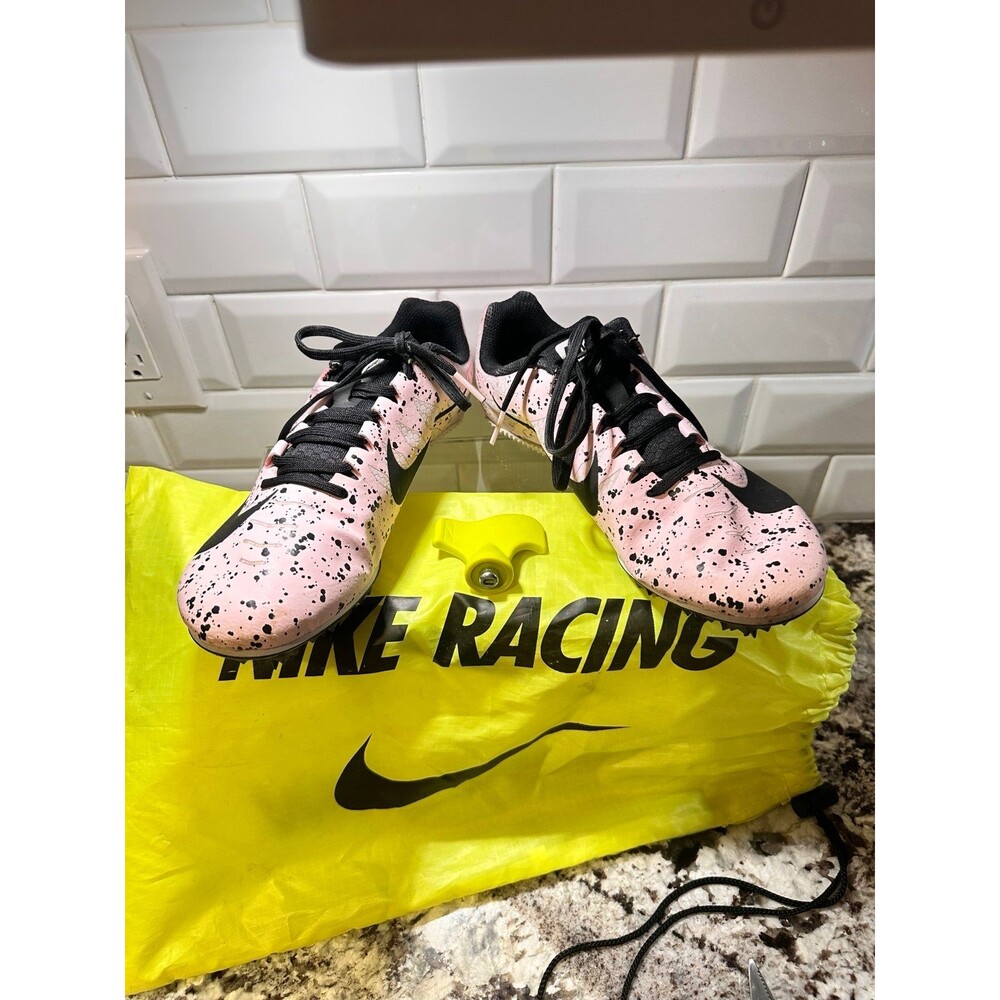 Nike Zoom Spike Rival Racing S9 Track Shoes Size 9.5 Spike Key Tool Wrench